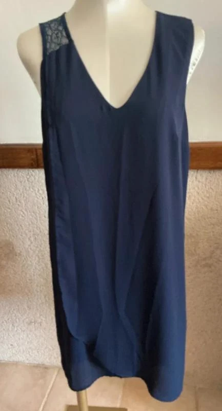 robe été sans manches Marine formul Taille 40